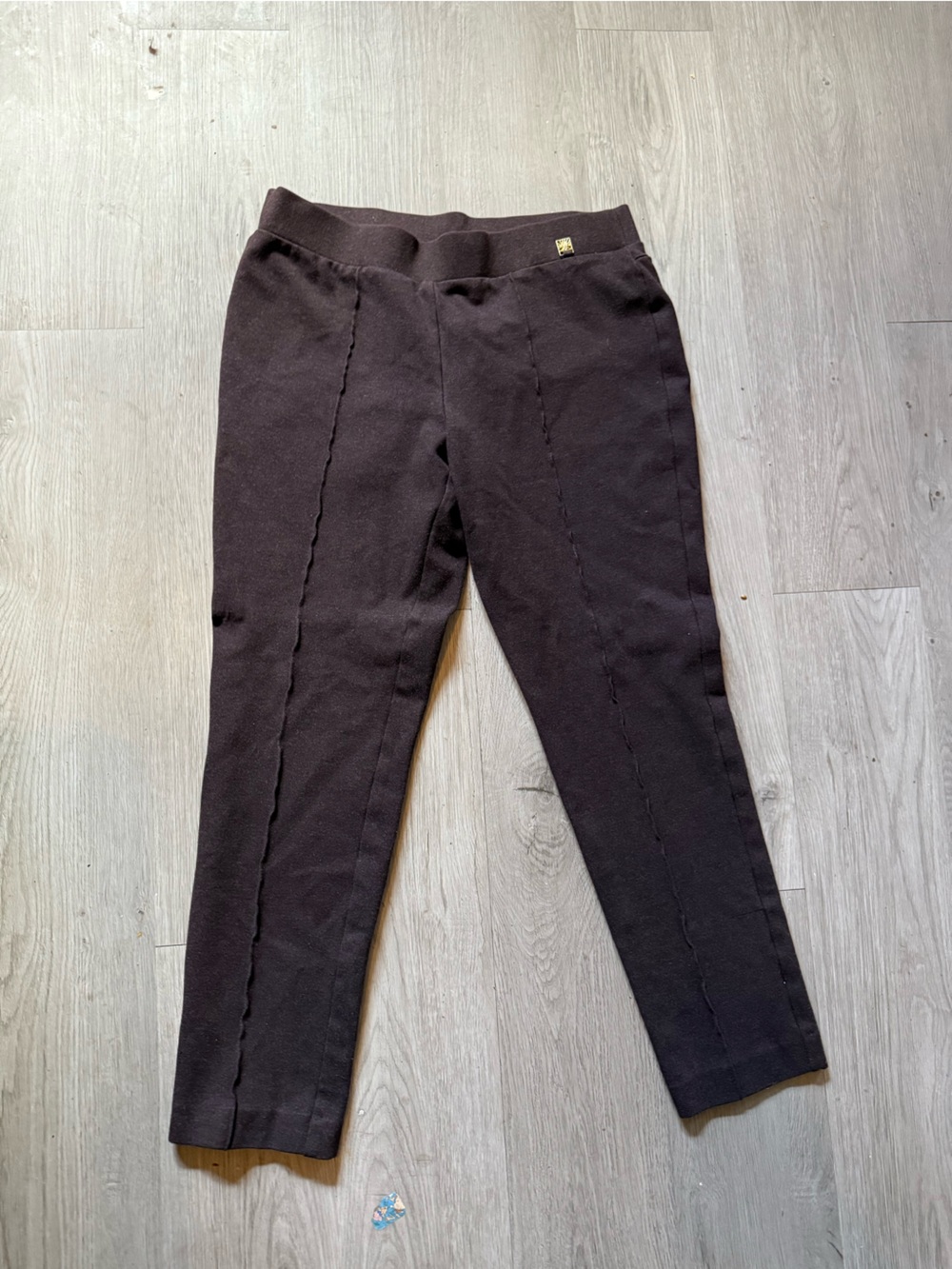 Anne Klein Black Knit Leggings